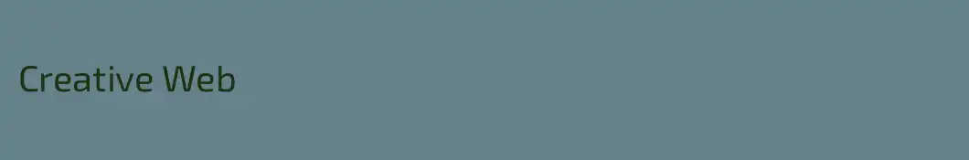 Creative Web